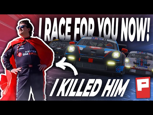 I dive-bombed Matt Malone (iRacing Porsche Cup at Nordschleife)