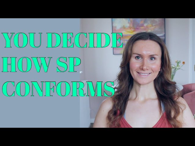 Why you must allow your specific person to conform | motivational rant