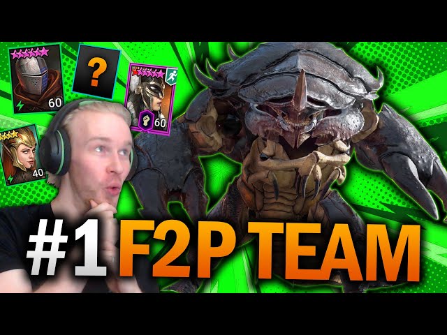 Scarab King MADE EASY (Normal) - BEST F2P Champion Team - Raid Shadow Legends Doom Tower Guide