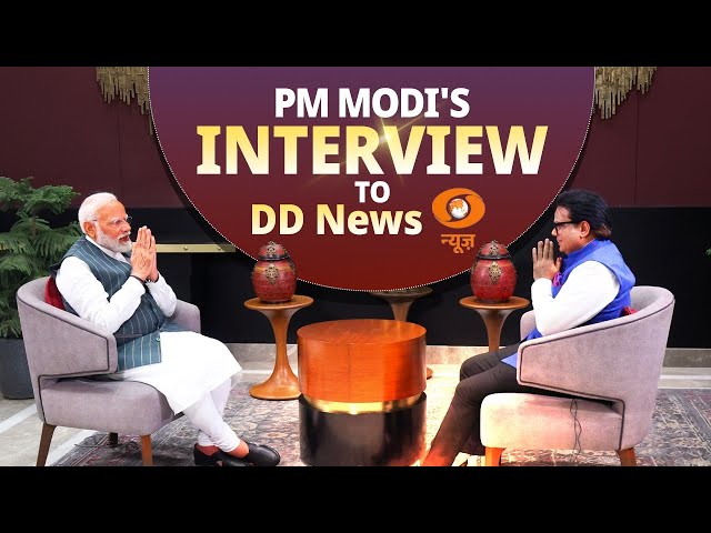 LIVE: PM Modi's interview to DD News