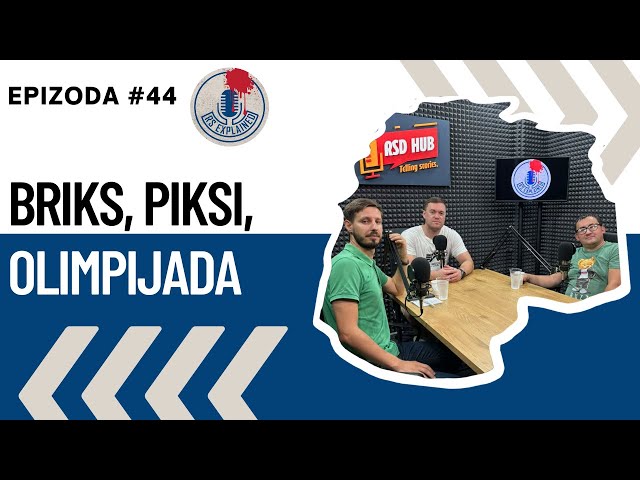 Dušan Jokić | Igre BRIKS-a, Piksi i Olimpijada | RS Explained Ep.44