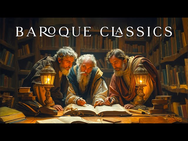 Best relaxing classical baroque music for studying & learning - alpha brainwave music #4