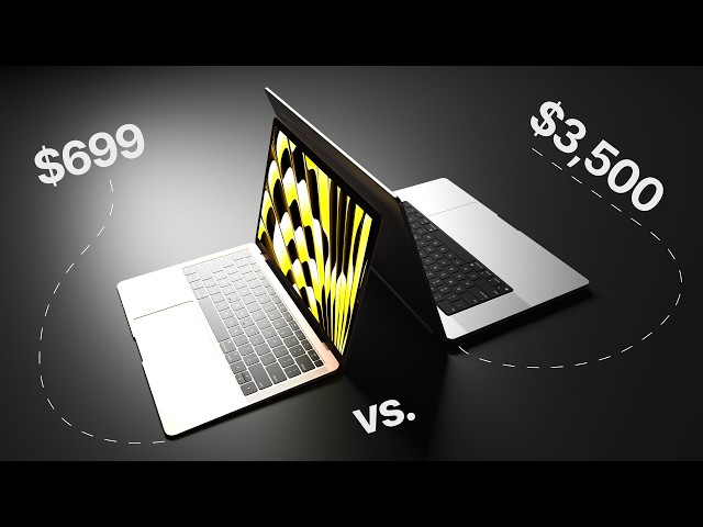 MacBook Air vs. MacBook Pro - Most Expensive Isn't Always The Best