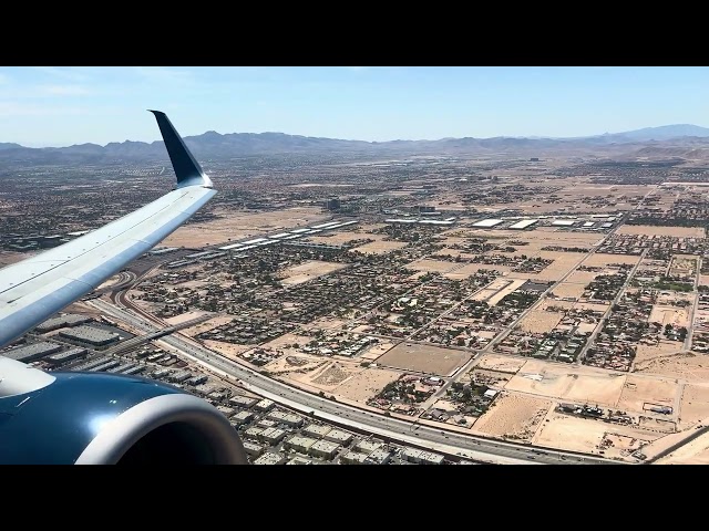 4K - 737-900ER Blasting Outta Las Vegas to the North - Delta Airlines