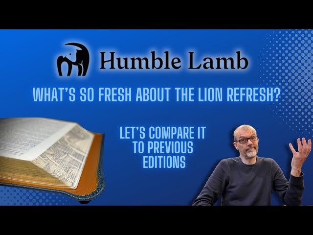 Is the KJV Lion Refresh Actually Fresh?