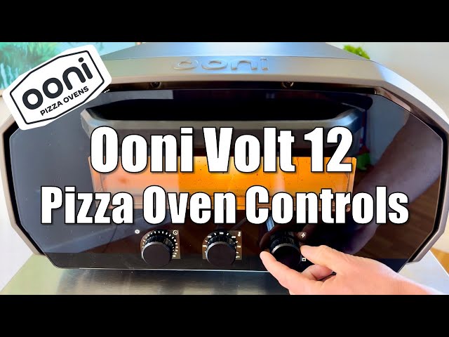 Ooni Volt 12 Electric Pizza Oven: Oven Controls