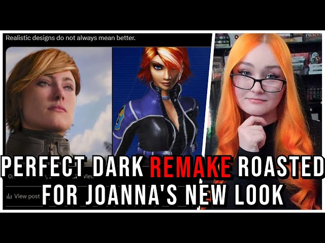 Perfect Dark Remake ROASTED Over New Joanna Dark Look, Another Game Updated For Modern Audiences!?