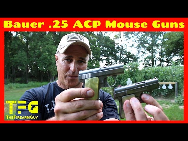 Bauer .25 ACP Mouse Guns - TheFireArmGuy