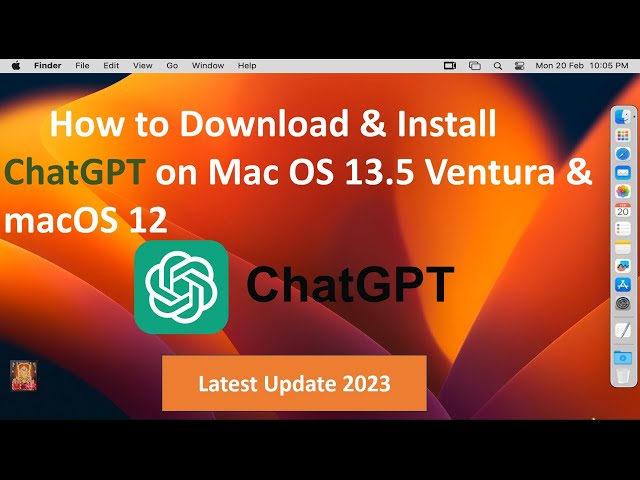 How to Install ChatGPT AI on macOS 13 Ventura & macOS 12