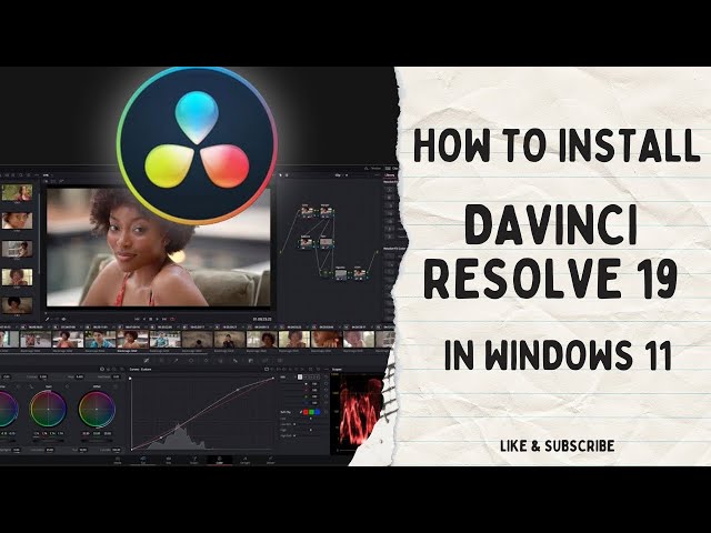 How To Install Davinci Resolve 19 in Windows 11 in 2024