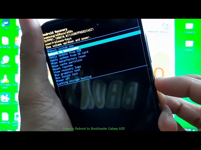 How to Reboot to Bootloader Galaxy A20