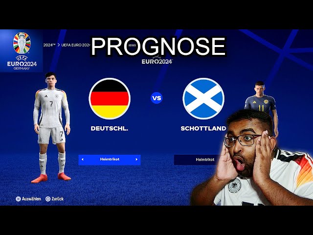 Deutschland vs Schottland🔥| PROGNOSE | EURO 2024 GRUPPENPHASE ✅ | EAFC 24  Deutsch | PS5