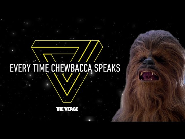 Star Wars: Every time Chewbacca speaks
