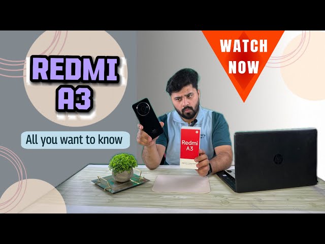 Redmi A3 Quick Review & Unboxing | Premium look | #redmia3