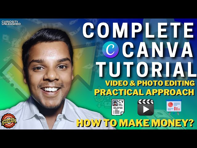 Canva Tutorial For Beginners | How To Use Canva Like PRO in 2024 [FREE] | Earn MONEY | Freelancing🔥