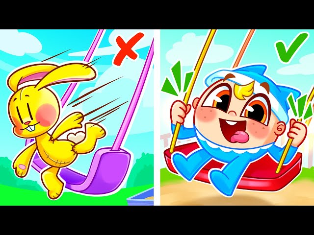 Playground Safety Song  | Kidsy Bitsy Songs For Toddlers