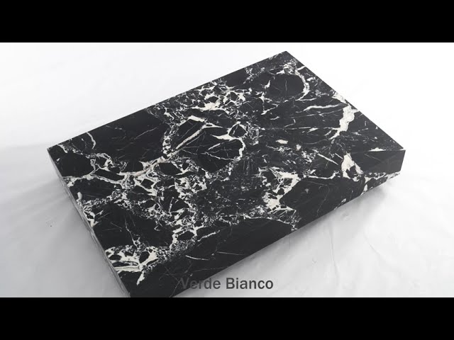 Theo Modern Rectangular Marble Low Profile Block Coffee Table | Modern Furniture