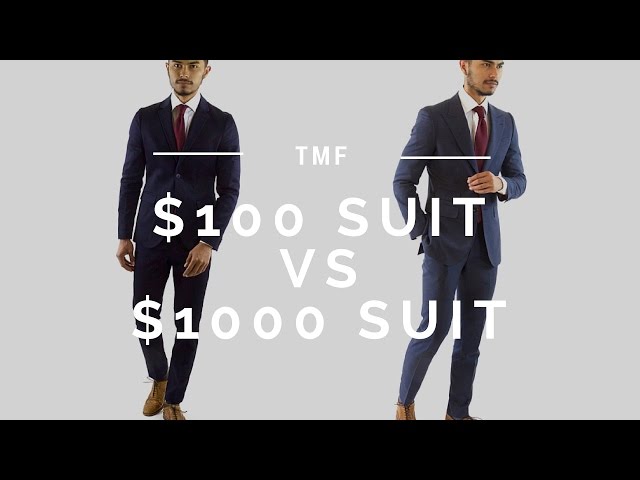 $100 Suit vs $1000 Suit