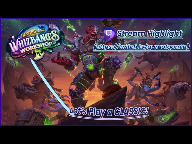 Playing Well in Hearthstone ... UNTIL THIS HAPPENED! (Twitch Stream Highlight)