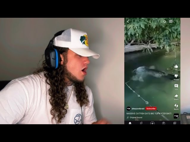 Reacting to crazy fishing videos!!! 🎣😮