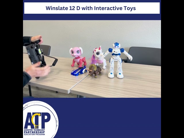 Short Demo Video - Winslate 12D with Interactive Toys