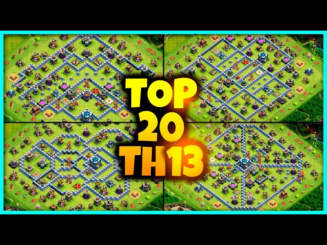 NEW BEST TH13 BASE WAR/TROPHY Base Link 2023 (Top20) Town Hall 13 Farming Base (Clash of Clans)