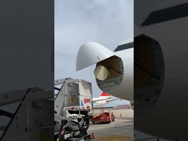 This is how it works the weather radar In a plane