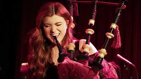 Ally the Piper, the world's most famous piping performer