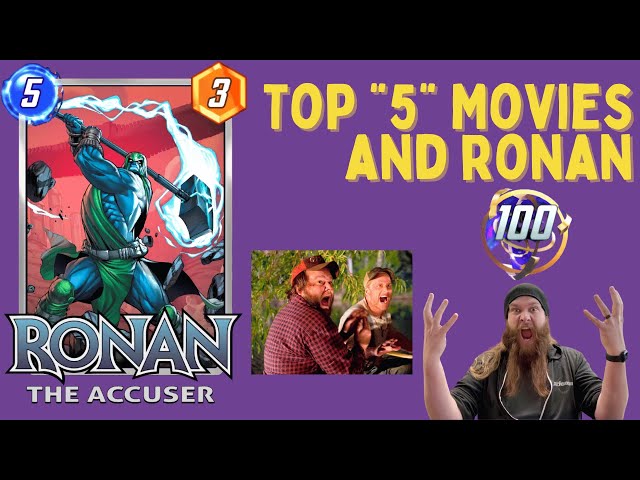 My Top 5 Movies (Ronan and Master Mold V1) - Marvel Snap Rating Climb Season 2/Episode 22