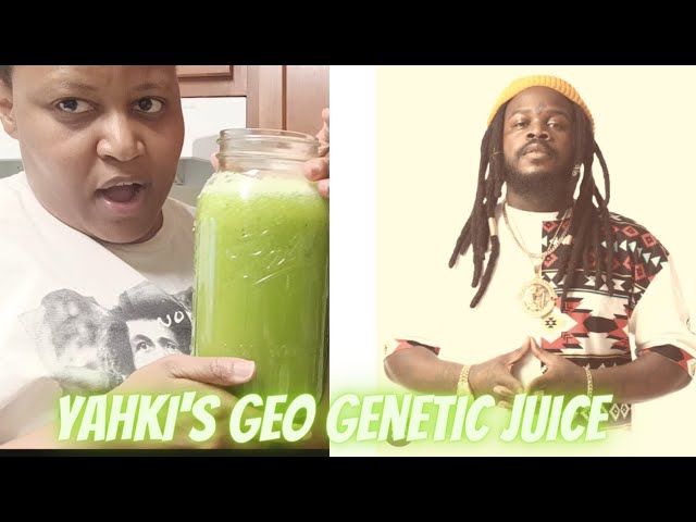 Trying YAHKI'S Geo-genetic Juice for the FIRST time | Juicing with the Nama J2