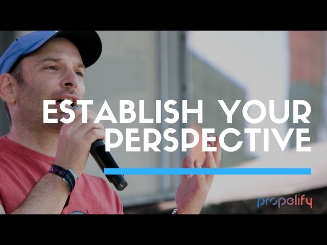 Establish Your Perspective | Andrew Weinreich | Propelify Innovation Festival