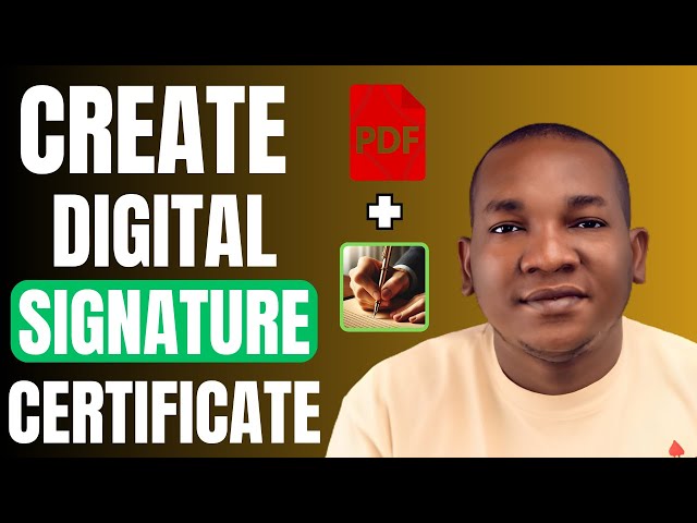 How to Sign PDF with Digital Signature Certificate in Adobe Acrobat Reader in 2024