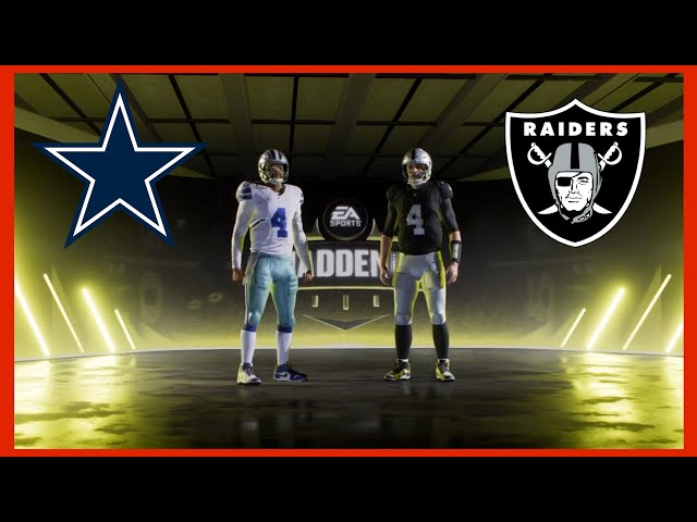 Dallas Cowboys vs Las Vegas Raiders | madden 24 | Simulation