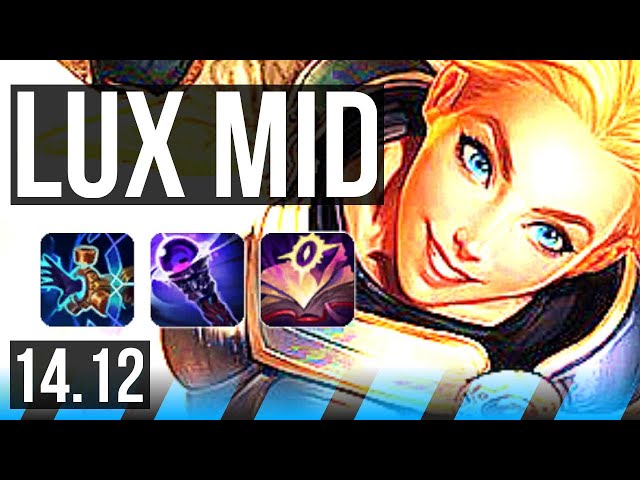 LUX vs VEIGAR (MID) | Rank 6 Lux, 49k DMG, 9/5/21, Dominating | EUNE Master | 14.12