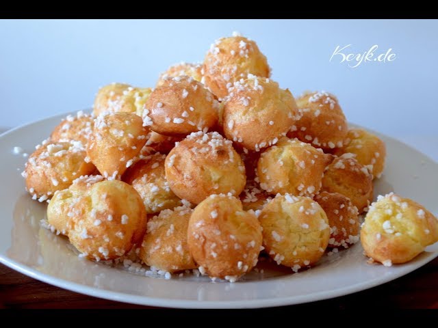 Chouquettes Recipe - Puffs with sugar pearls