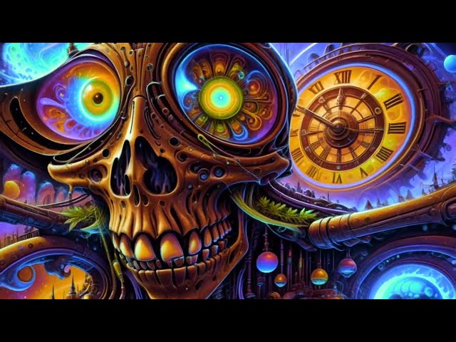 Progressive Psytrance - The Stable Diffusion / Skull Weed T.H.C. mix 2024 (AI Graphic Visuals)