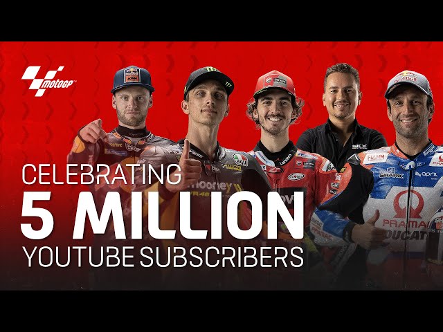Top 5 MotoGP's viral videos | Celebrating 5M Youtube subscribers