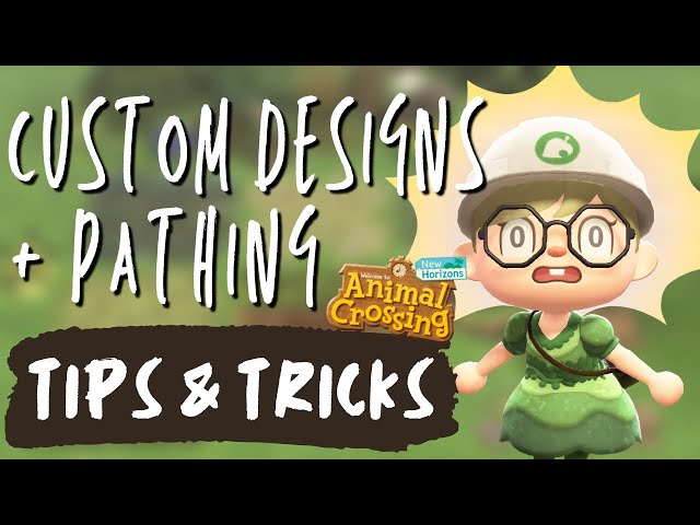 EVERYTHING you NEED TO KNOW about CUSTOM DESIGNS and PATHING | Animal Crossing New Horizons