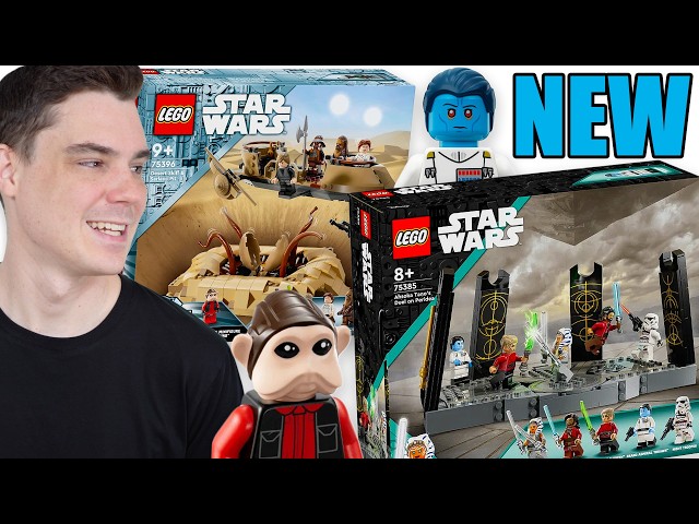 LEGO Star Wars SUMMER 2024 THRAWN SET & DESERT SKIFF Pictures! (OVERPRICED!!)