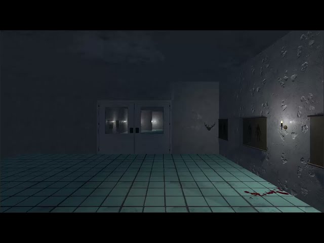 Horror game scene generated with Dungeonatory