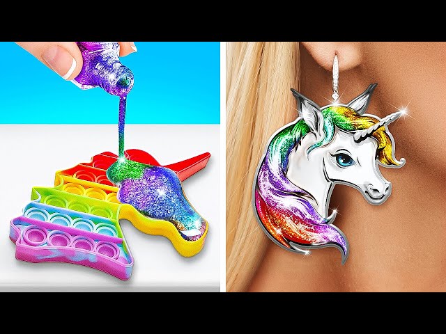AMAZING 3D PEN & HOT GLUE CRAFTS || Epic DIY Jewelry & Rainbow Hacks by DrawPaw