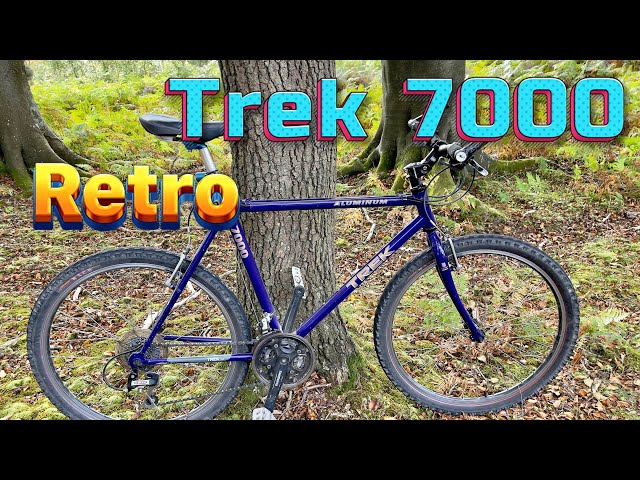 Trek 7000 Mountain Bike - A look around and chat. Retro (Dolby Vision HDR)