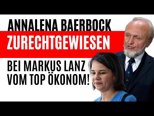 Annalena Baerbock 🙊🙉🙈 Vom Experten richtig bloßgestellt! 😂