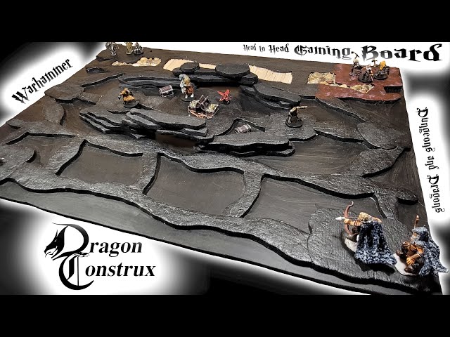 Head to Head XPS foam Gaming Track Dungeon N Dragons Warhammer role playing gaming Terrain