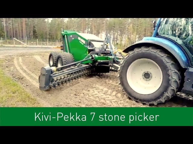 New Kivi-Pekka 7 stone picker introduction