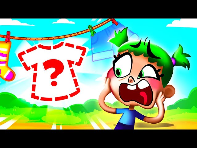 My Clothes Are Gone Song 😅 | Funny Kids Songs And Nursery Rhymes