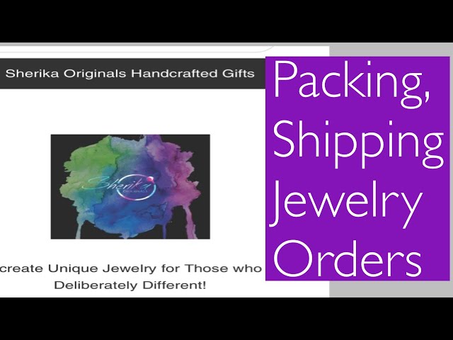 Efficient Tips for Packing and Shipping Your Jewelry Orders Safely #diy #handmade jewelry