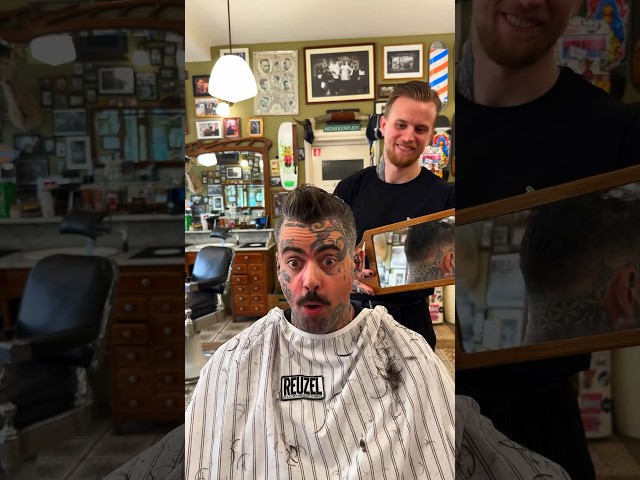 Reuzel Scumbassador Ronnie got a fresh haircut at Schorem by Cris