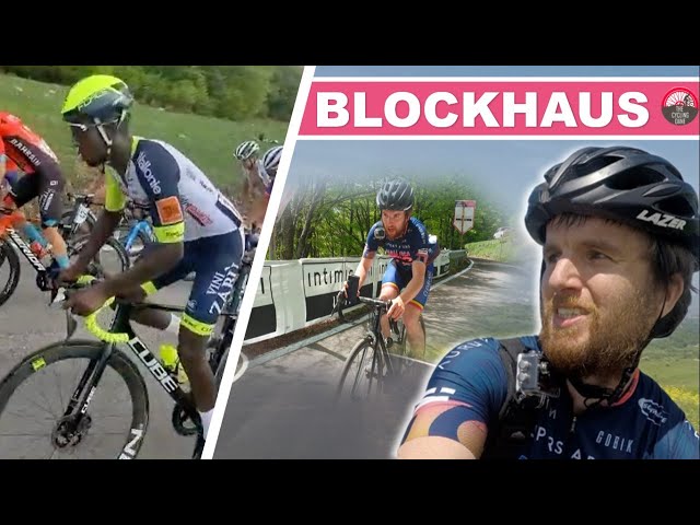 I CYCLED UP BLOCKHAUS TO TRY TO MEET BINIAM GIRMAY (Kind Of) | Giro d'Italia 2022