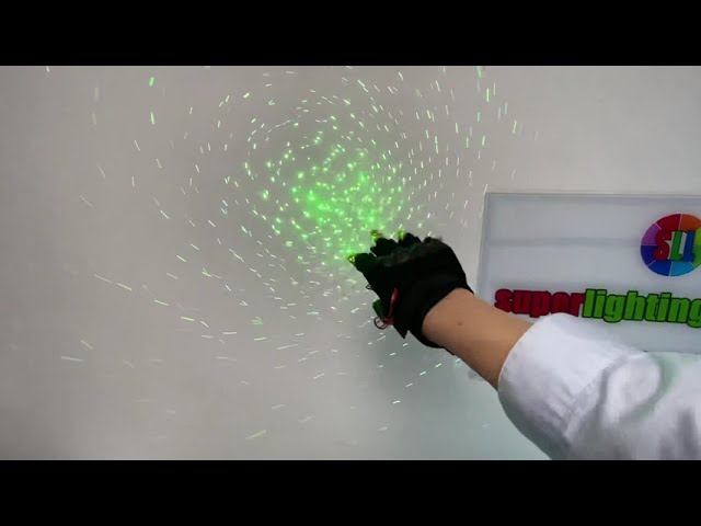 Amazing LED Laser Gloves From superlightingled.com